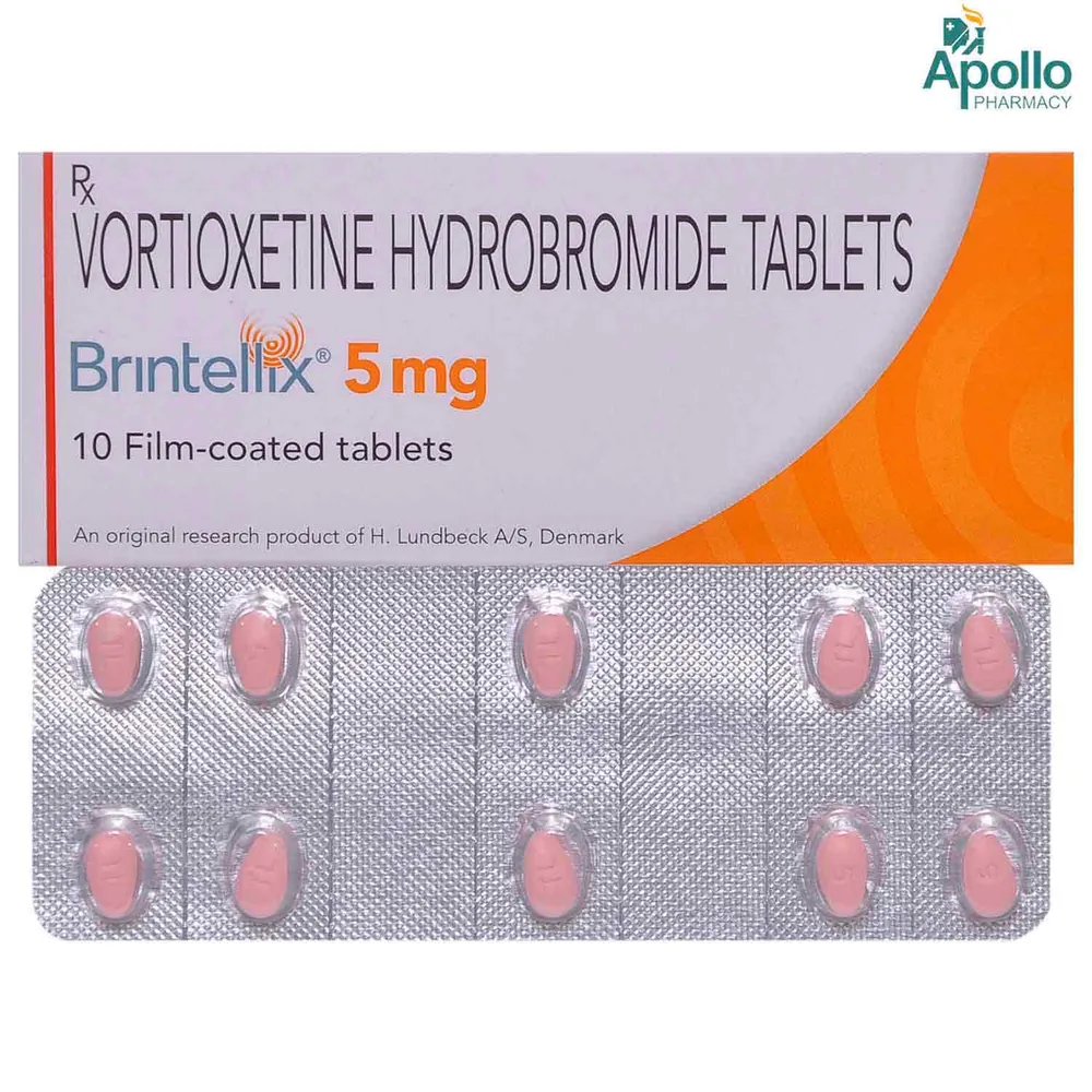 Brintellix 5 mg compresse rivestite con film compresse, rivestite con film