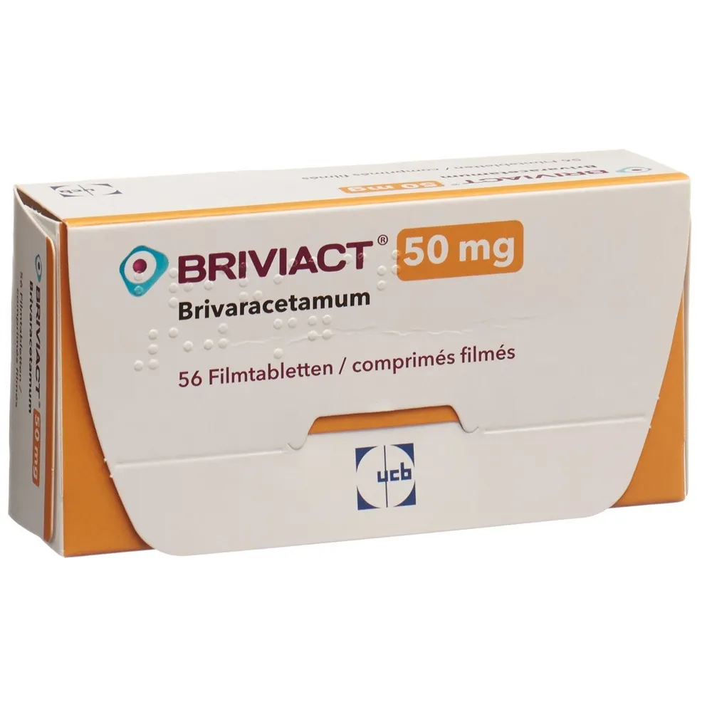 Briviact 50 mg compresse rivestite con film compresse, rivestite con film