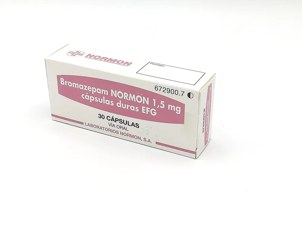 Bromazepam Normon 1,5 mg capsule rigide EFG capsule, rigide