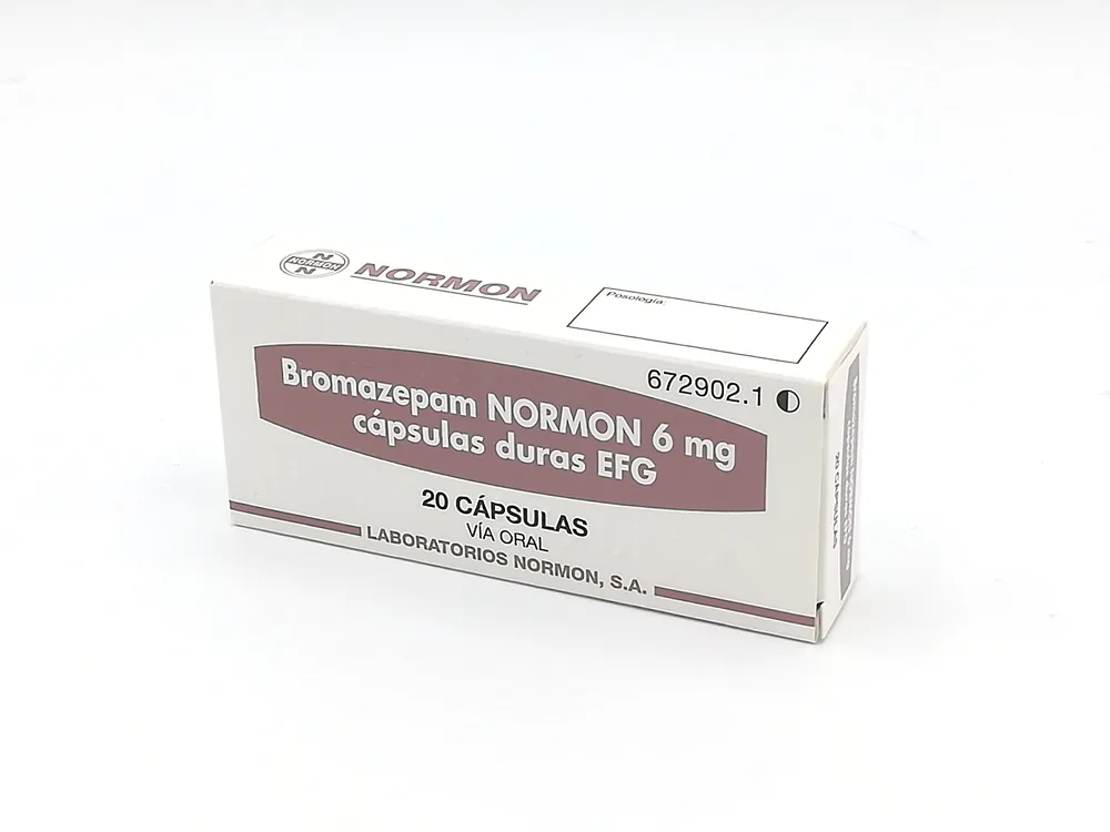 Bromazepam Normon 6 mg capsule rigide EFG capsule, rigide