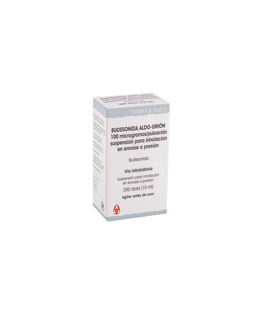 BUDESONIDA ALDO-UNION 100 MICROGRAMOS/PULSACION SUSPENSION PARA INHALACION EN ENVASE A PRESION SUSPENSIÓN PARA INHALACIÓN EN ENVASE A PRESIÓN
