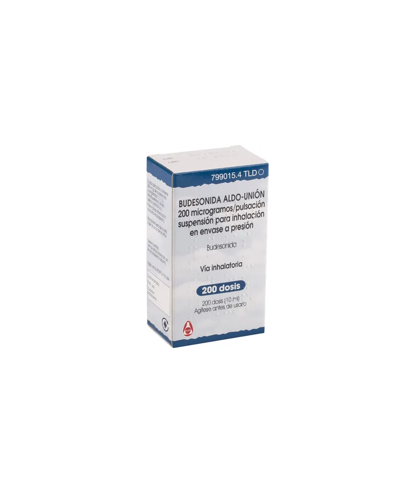 BUDESONIDA ALDO-UNION 200 microgramos/pulsación SUSPENSIÓN PARA INHALACIÓN EN ENVASE A PRESIÓN SUSPENSIÓN PARA INHALACIÓN EN ENVASE A PRESIÓN