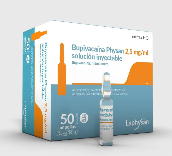 Bupivacaina Physan 2,5 mg/ml soluzione iniettabile soluzione per iniezione