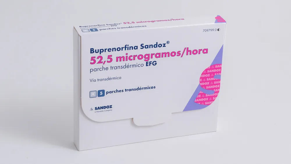 Buprenorfina Andromaco 52,5 microgrammi/ora cerotto transdermico EFG cerotto transdermico