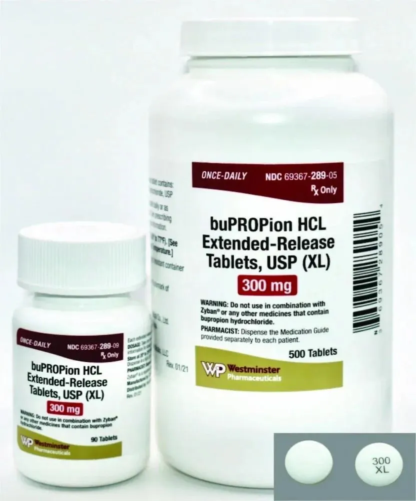 Bupropion Teva 300 mg modified-release tablets EFG tablets, modified release