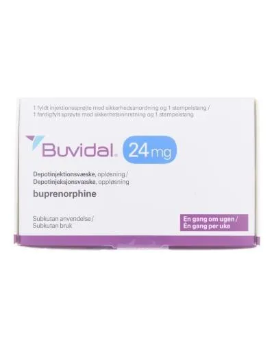 Buvidal 24 mg soluzione iniettabile a rilascio prolungato soluzione per iniezione a rilascio prolungato