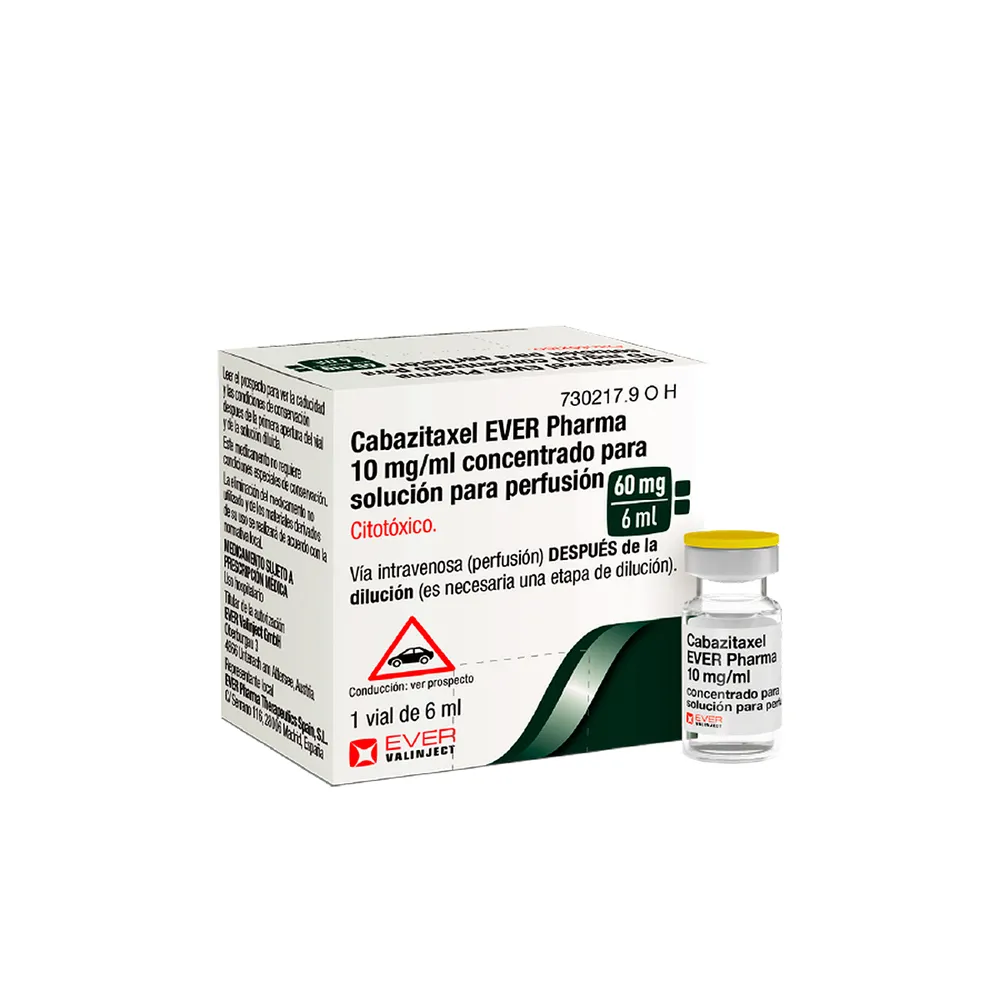 Cabazitaxel Tevagen 10 mg/ml concentrate for infusion solution solution for infusion, concentrate