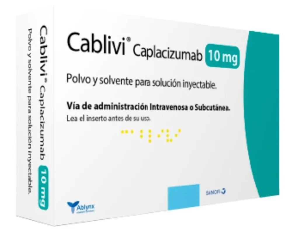 Cablivi 10 mg powder and solvent for solution for injection powder and solvent for solution for injection
