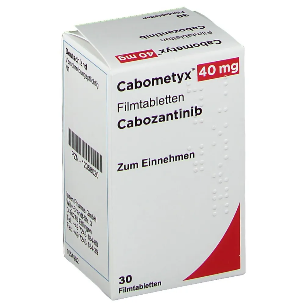 Cabometyx 40 mg compresse rivestite con film compresse, rivestite con film