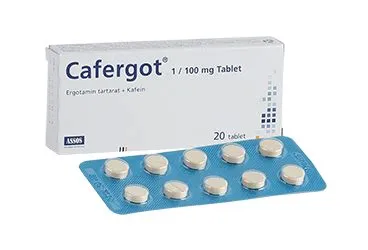 Caférgot 1 mg/100 mg compresse compresse