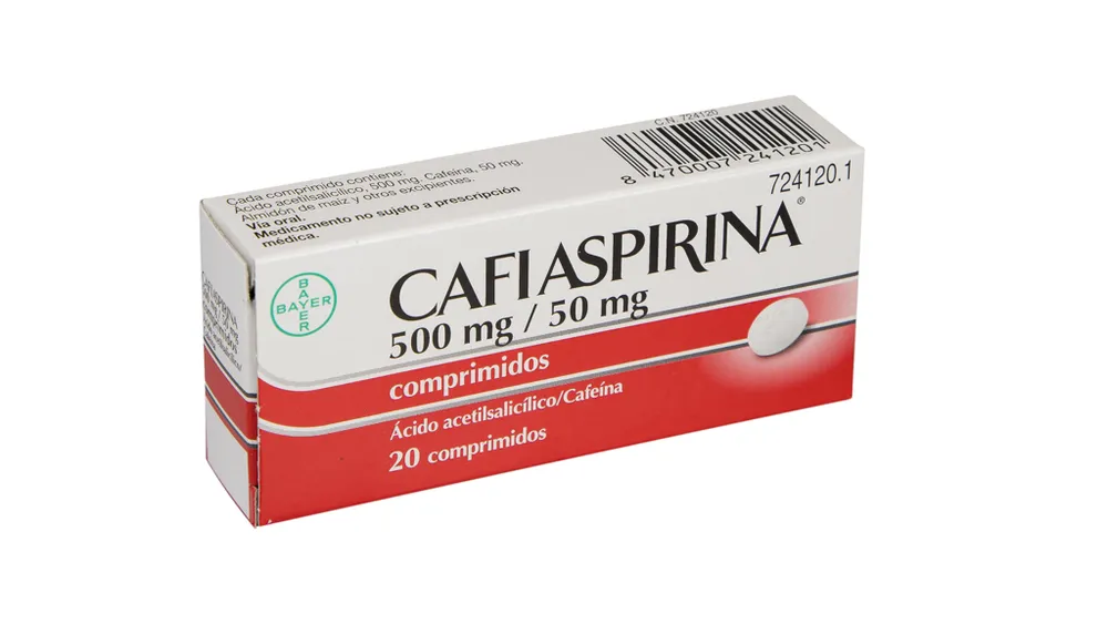 Cafiaspirina 500 mg/50 mg tablets tablets