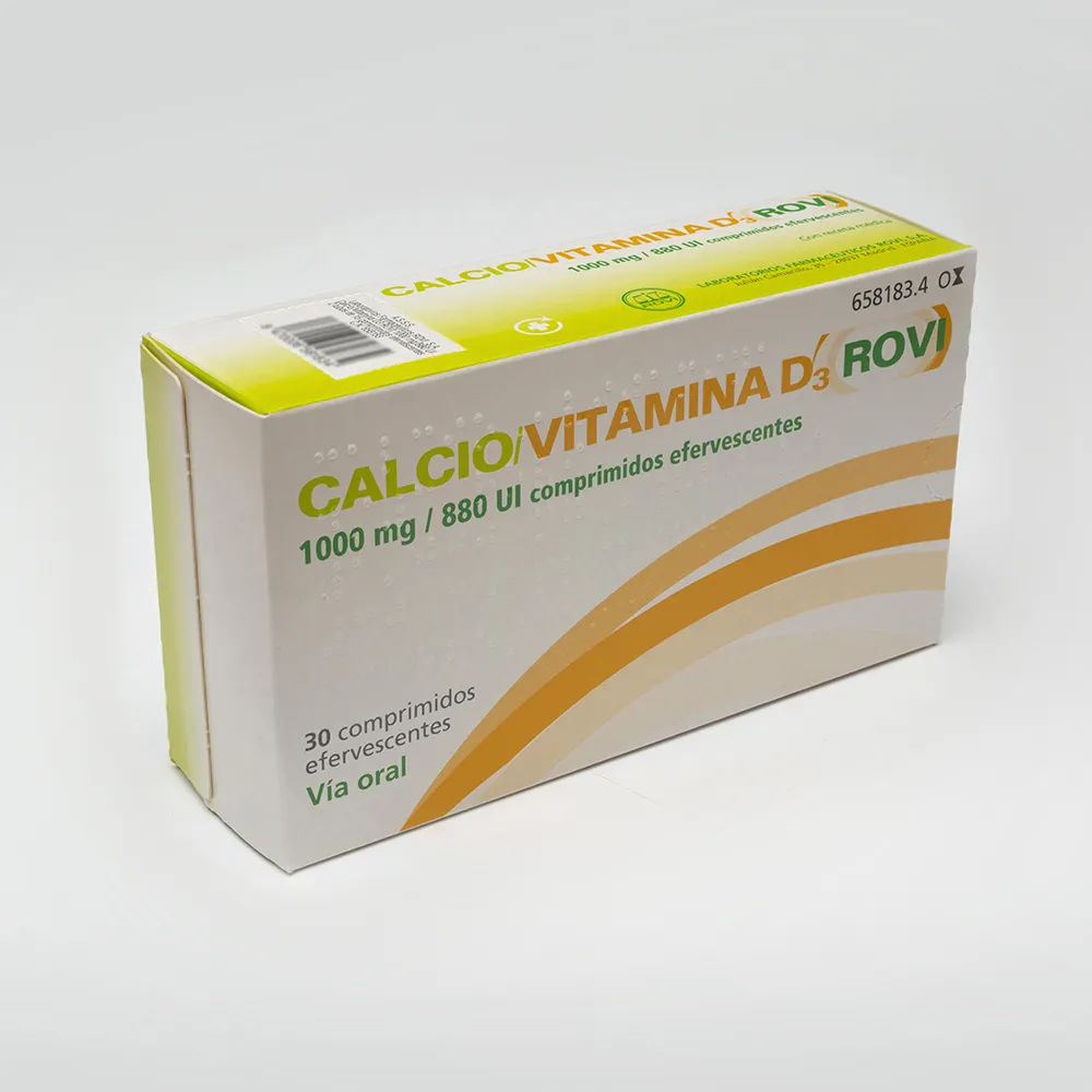 Calcio/vitamina d3 Rovi 1000 mg/880 UI compresse masticabili compresse, masticabili