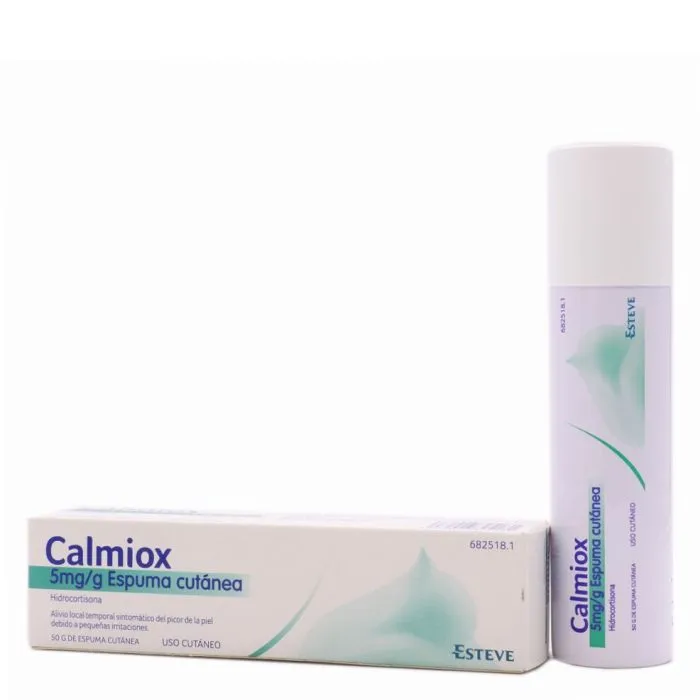 Calmiox 5 mg/g schiuma cutanea schiuma, cutanea