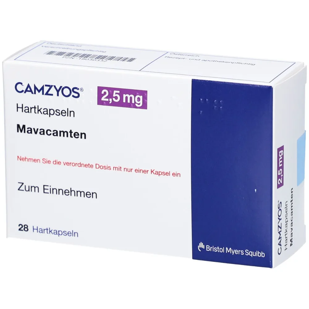 Camzyos 2.5 mg hard capsules capsules, hard