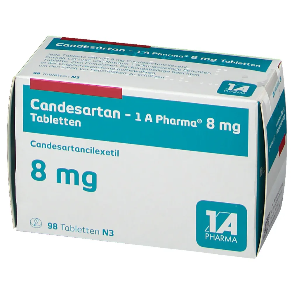 Candesartan Almus 8 mg tablets EFG tablets