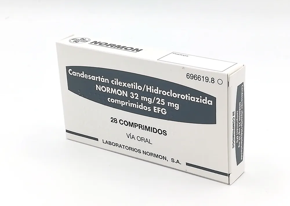 Candesartan cilexetil/hydrochlorothiazide Normon 32 mg/25 mg tablets EFG tablets