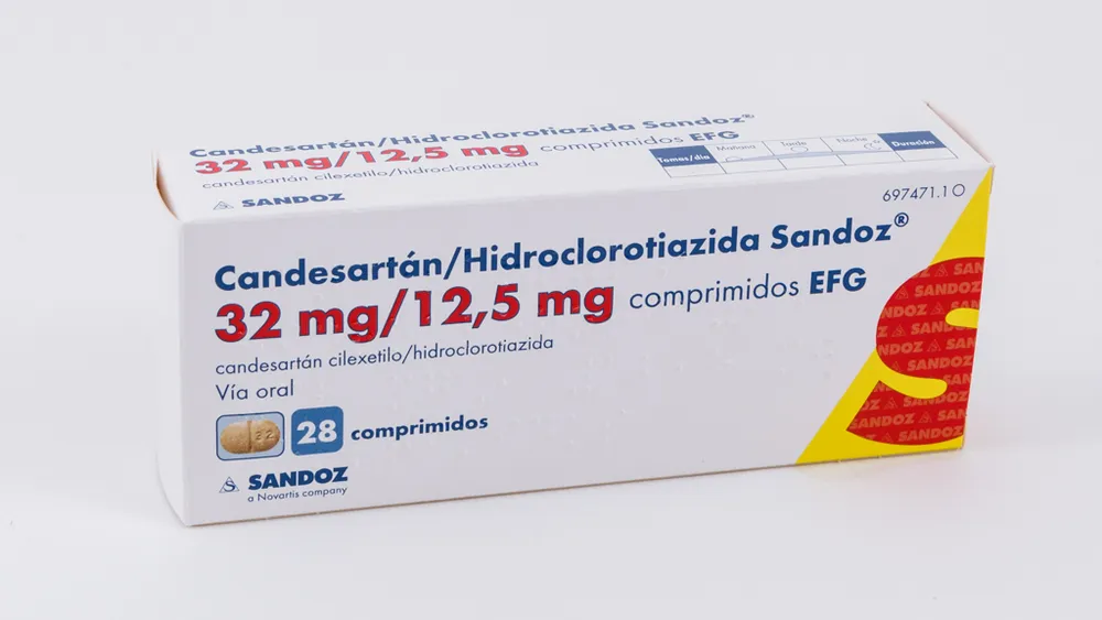 Candesartan/hydrochlorothiazide Combix 32 mg/12.5 mg tablets EFG tablets