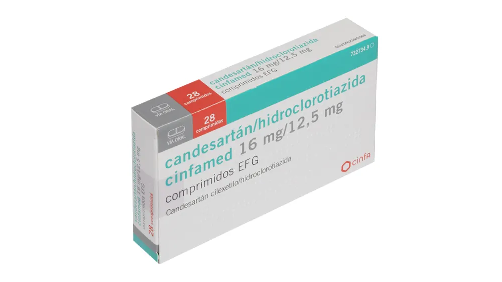 Candesartan/idroclorotiazide Teva-Ratio 16/12,5 mg compresse EFG compresse