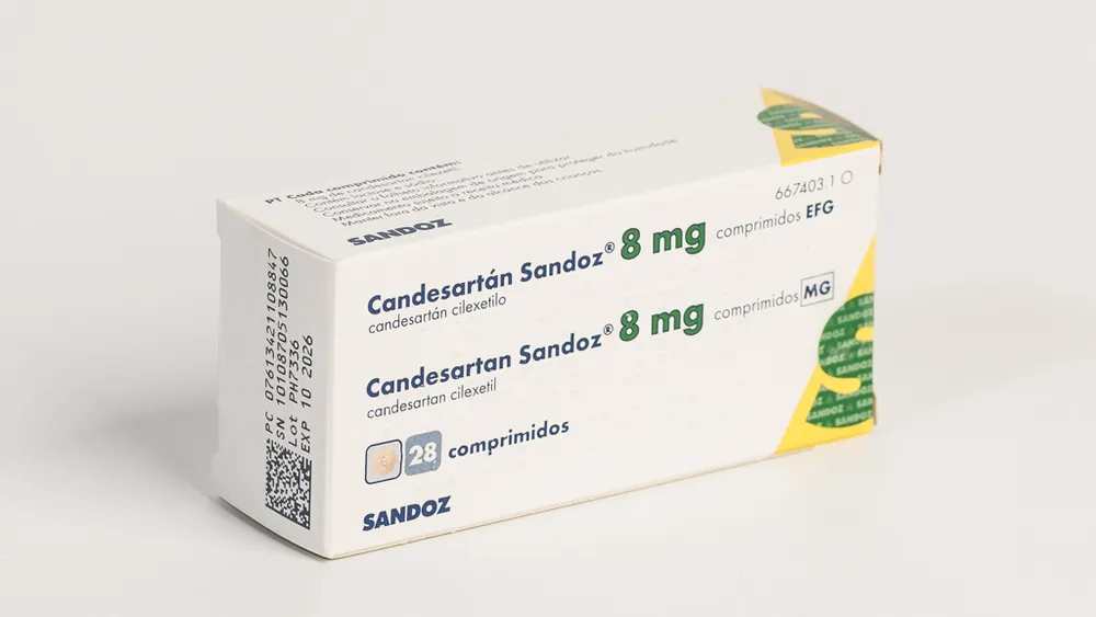 Candesartan Sandoz 8 mg tablets EFG tablets