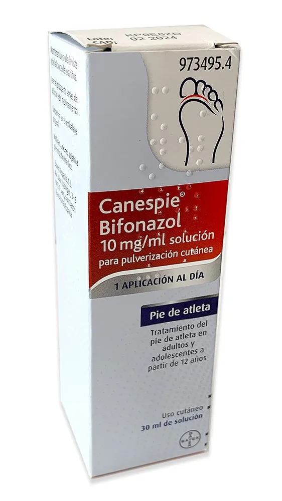 Canespie Bifonazolo 10 mg/ml soluzione per applicazione cutanea soluzione, cutanea