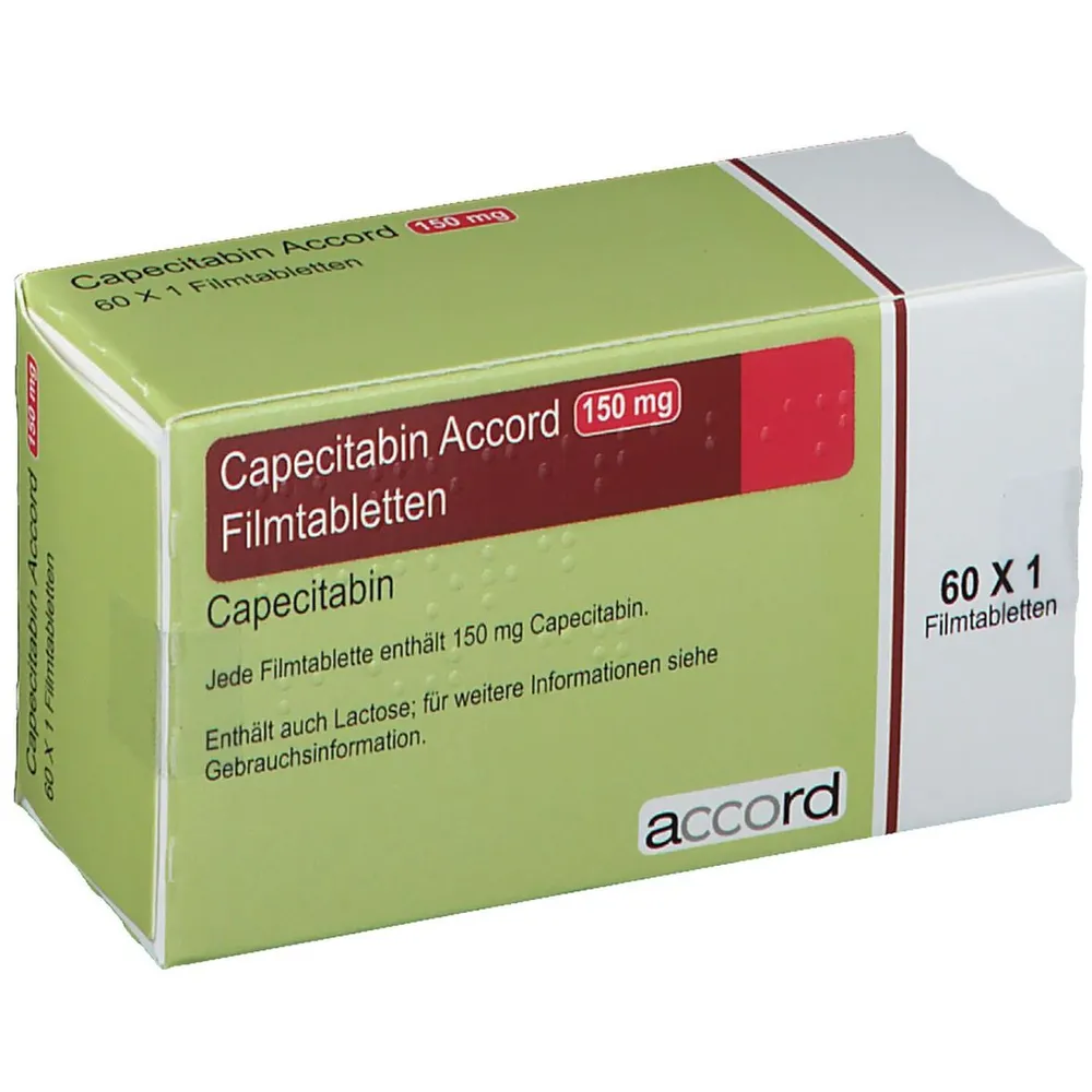 Capecitabine Accord 150 mg film-coated tablets EFG tablets, film-coated