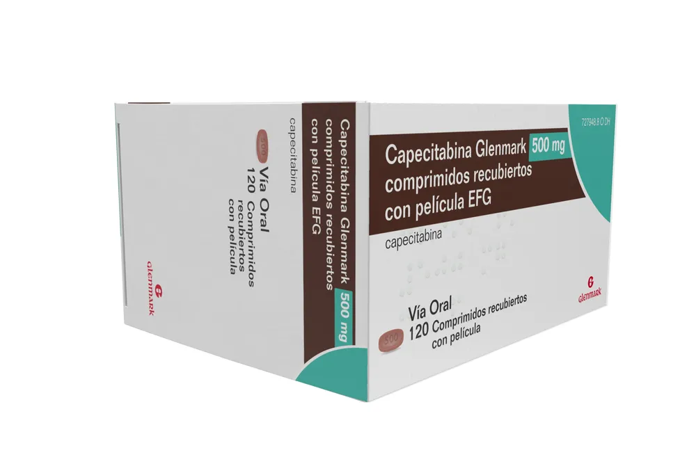 Capecitabina Glenmark 500 mg compresse rivestite con film EFG compresse, rivestite con film