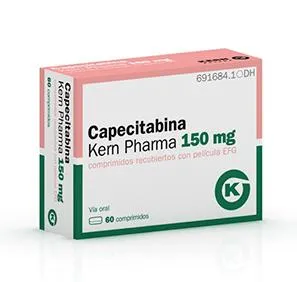 Capecitabina Kern Pharma 150 mg compresse rivestite con film EFG compresse, rivestite con film