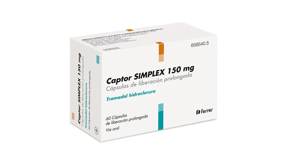 Captor Simplex 150 mg capsule rigide a rilascio prolungato capsula, rigida a rilascio prolungato