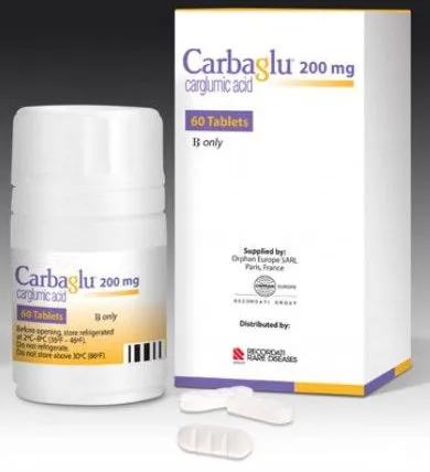 Carbaglu 200 mg compresse dispersibili compresse, dispersibili