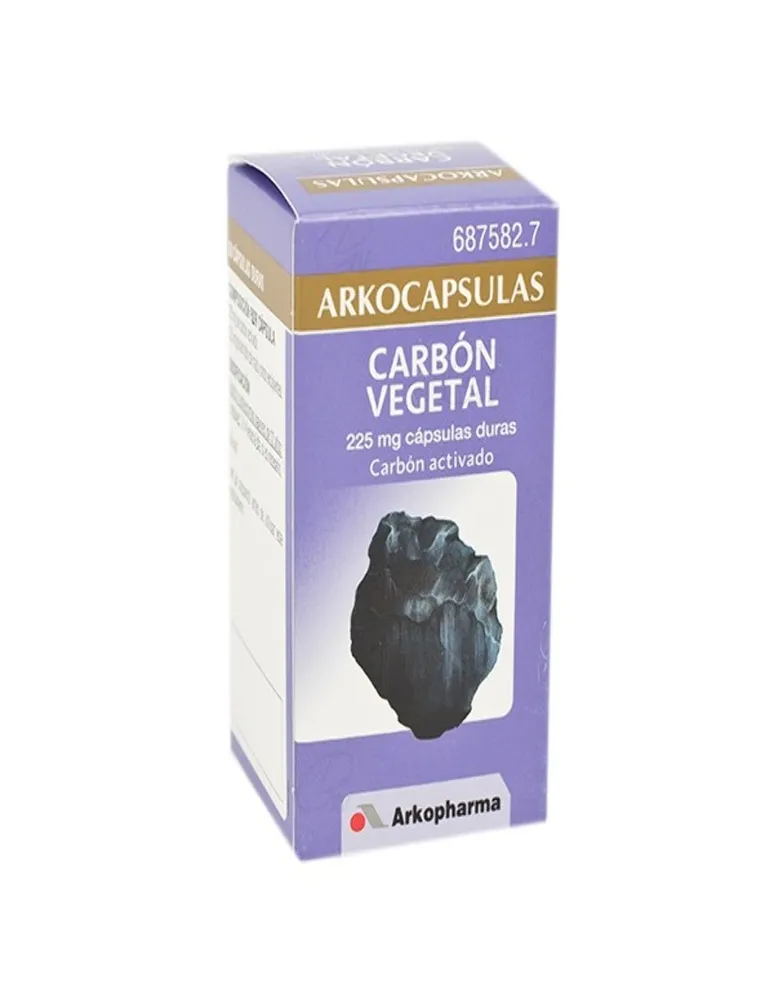 Carbon vegetable Arkopharma hard capsules capsules, hard
