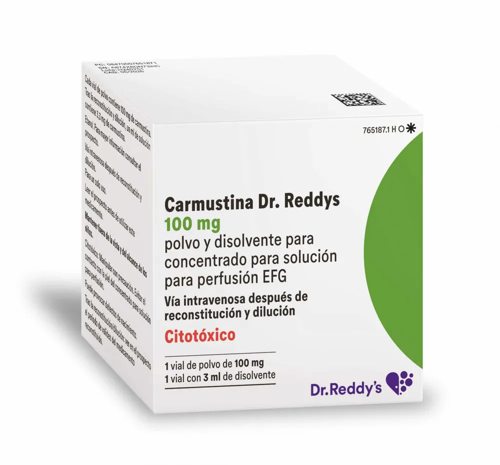 Carmustine Accord 100 mg powder and solvent for solution for infusion EFG powder and solvent for concentrate for solution for infusion