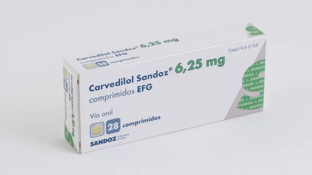 Carvedilolo Sandoz 6,25 mg compresse EFG compresse