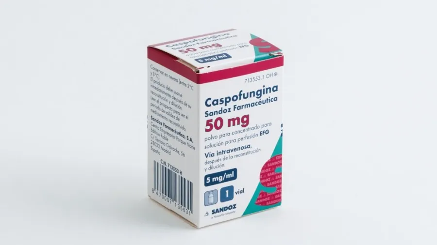 Caspofungin Hikma 50 mg powder for concentrate for infusion solution EFG powder for concentrate for solution for infusion
