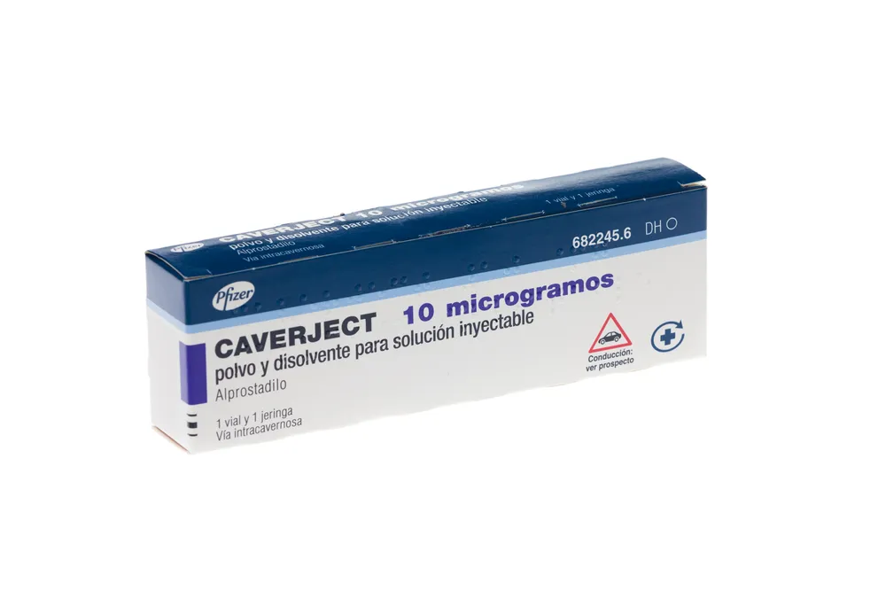 Caverject 10 micrograms powder and solvent for solution for injection powder and solvent for solution for injection