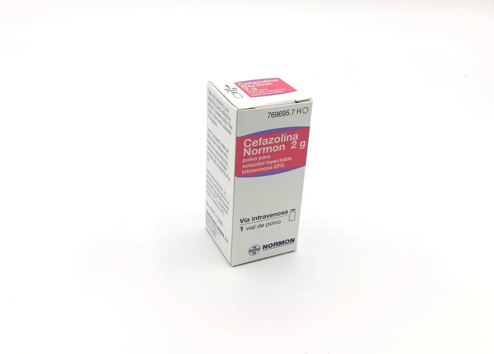 Cefazolin Normon 2 g powder for intravenous injection solution EFG powder for injectable suspension