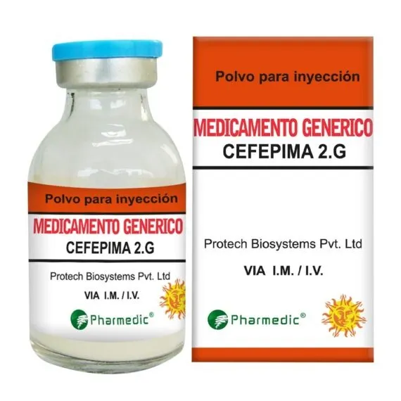 Cefepime Normon 2 g powder and solvent for solution for injection and for infusion EFG powder and solvent for solution for injection and for infusion