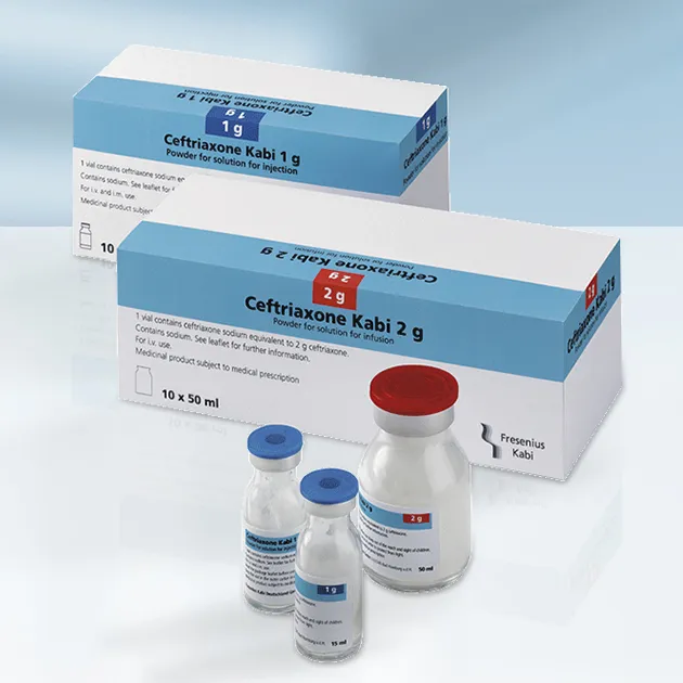 Ceftriaxone Fresenius Kabi 2 g polvere per soluzione per infusione EFG polvere per soluzione per infusione
