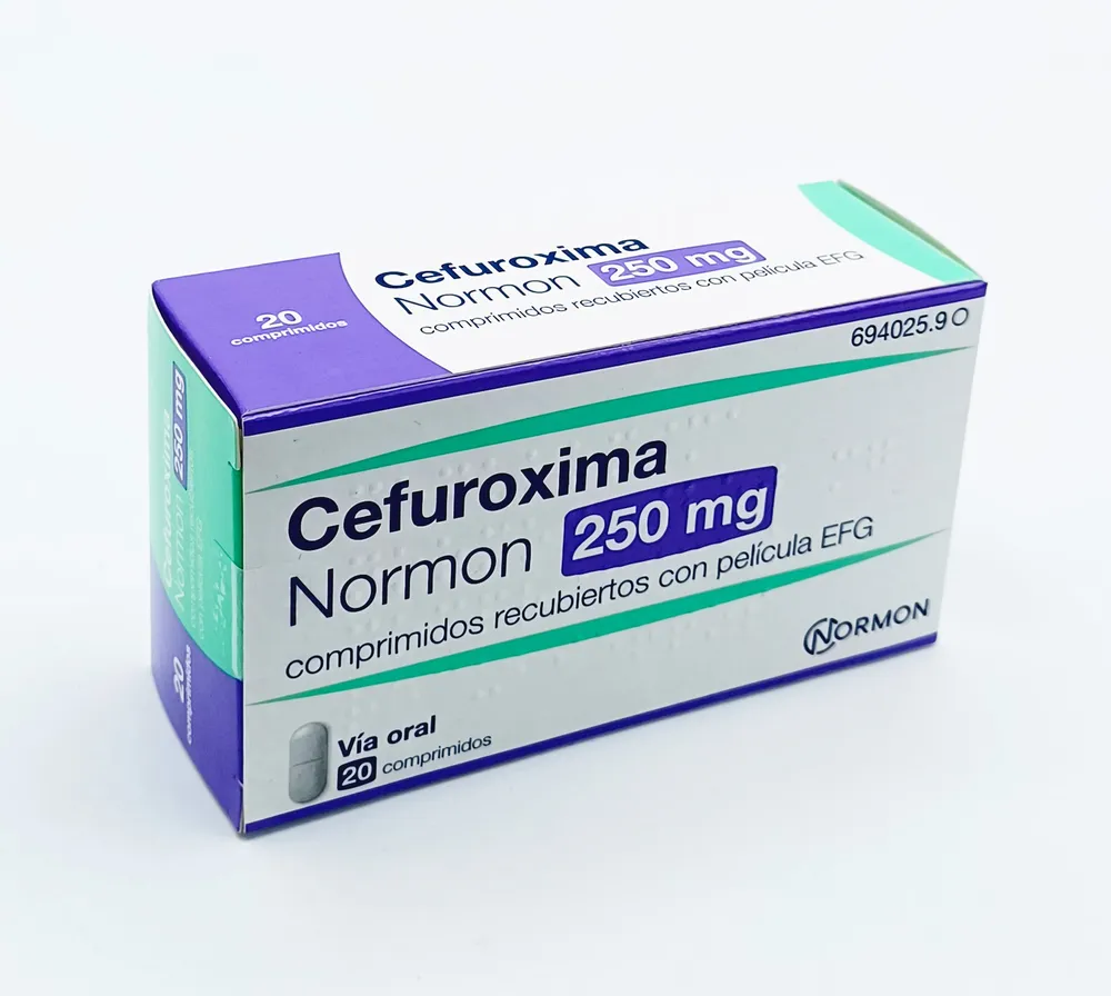 Cefuroxime Normon 250 mg film-coated tablets EFG tablets, film-coated