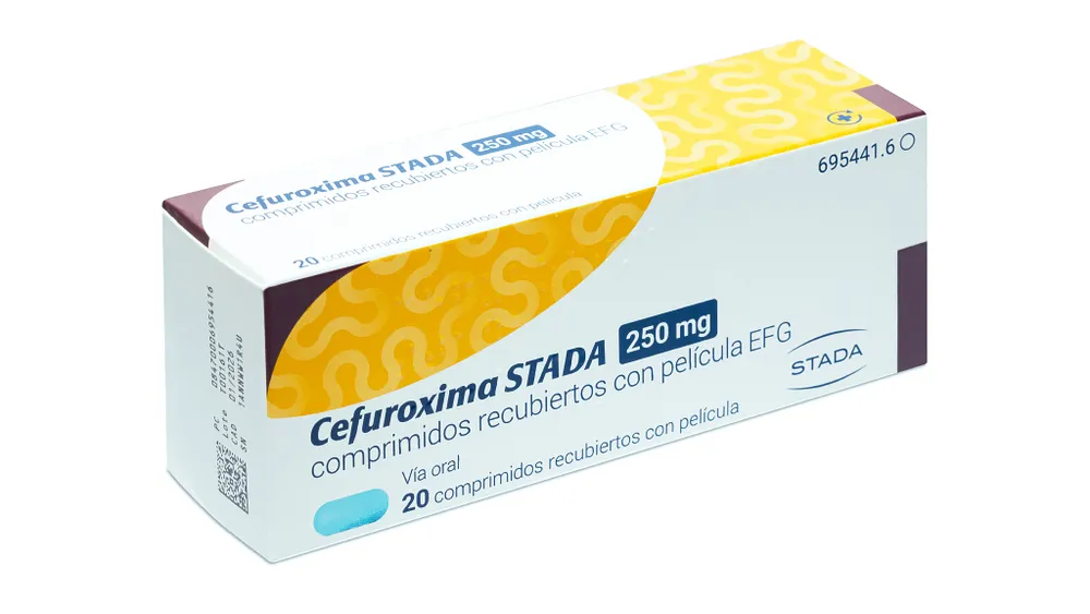 Cefuroxime Stada 250 mg film-coated tablets EFG tablets, film-coated