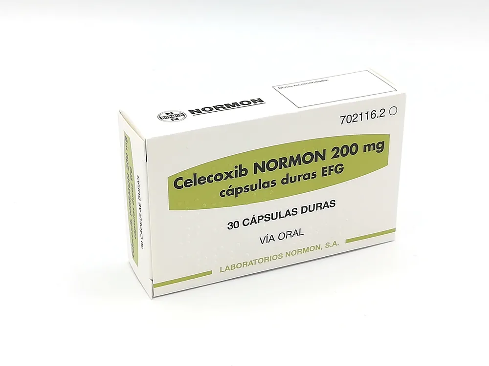 CELECOXIB NORMON 200 MG CAPSULAS DURAS EFG CÁPSULA DURA