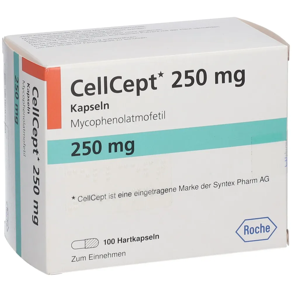 CellCept 250 mg capsules capsules, hard