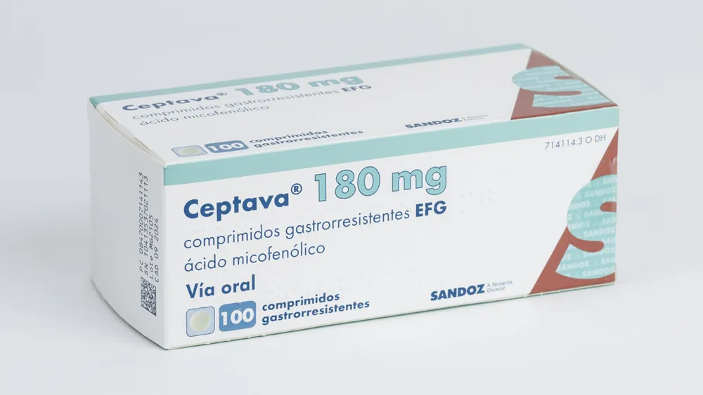 Ceptava 180 mg gastro-resistant tablets EFG tablets, enteric-coated
