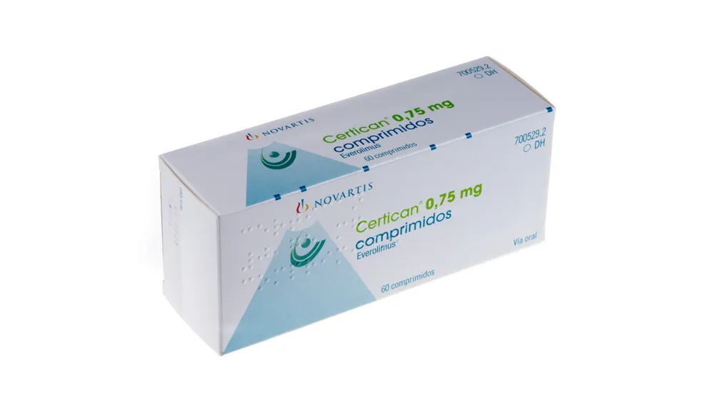 CERTICAN 0,75 mg COMPRIMIDOS COMPRIMIDO