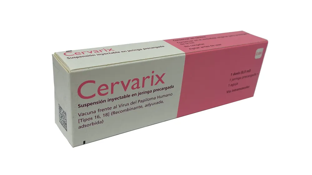 Cervarix injectable suspension in pre-filled syringe suspension for injection, in pre-filled syringe