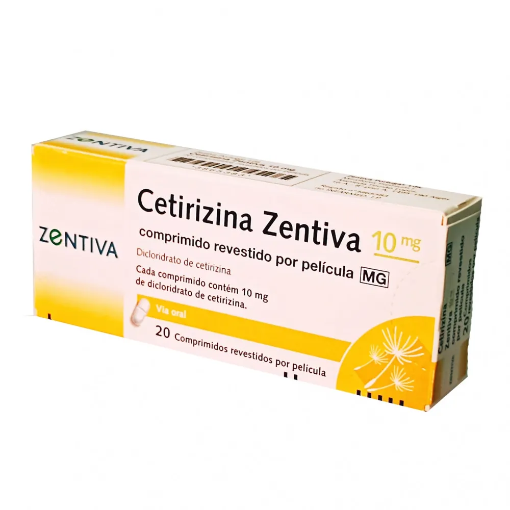 Cetirizine Zentiva 10 mg film-coated tablets EFG tablets, film-coated