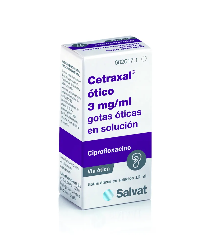 Cetraxal Otico 3 mg/ml gocce otiche in soluzione gocce, auricolari in soluzione