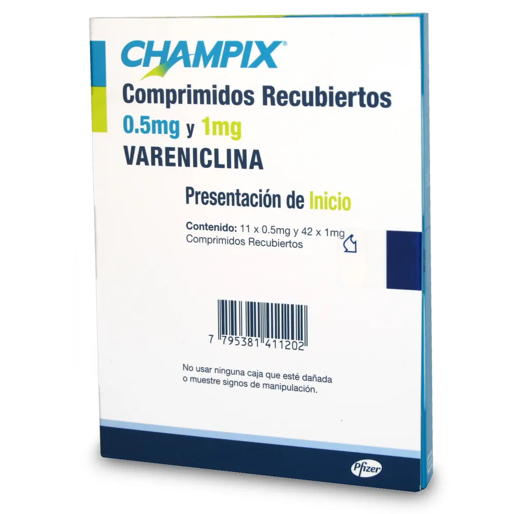 Champix 0.5 mg, 1 mg film-coated tablets tablets, film-coated