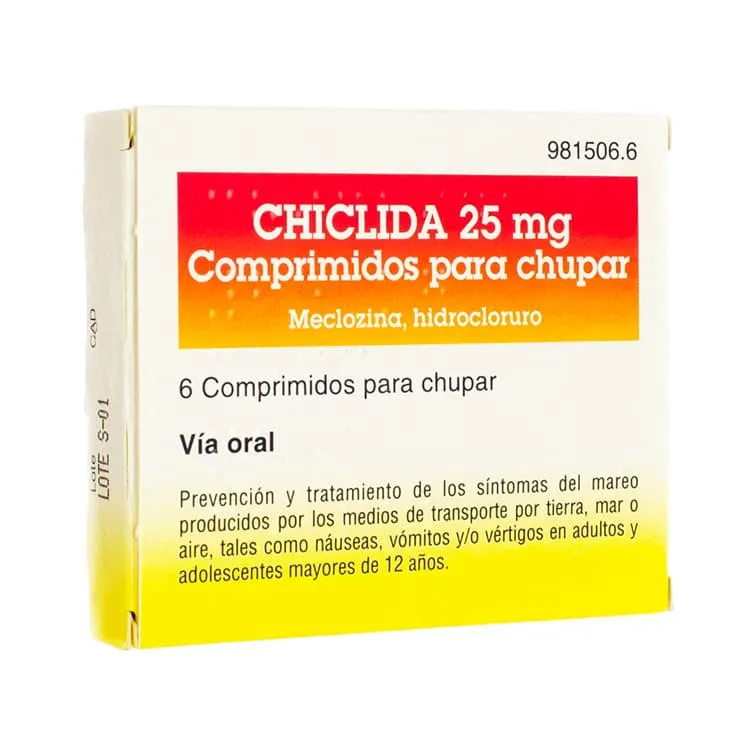 Chiclida 25 mg compresse per suggere pastiglie per succhiare