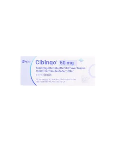 Cibinqo 50 mg compresse rivestite con film compresse, rivestite con film