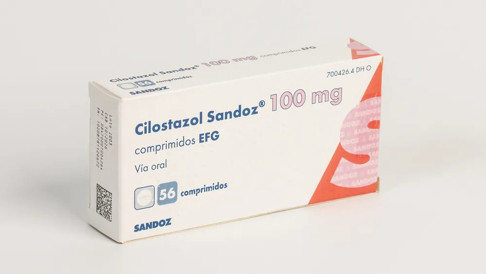 Cilostazol Sandoz 100 mg tablets EFG tablets